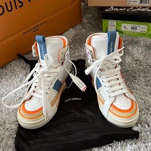 Dolce & Gabbana Sneakers /Custom High-Top Sneaker w/cont, sneaker Alta